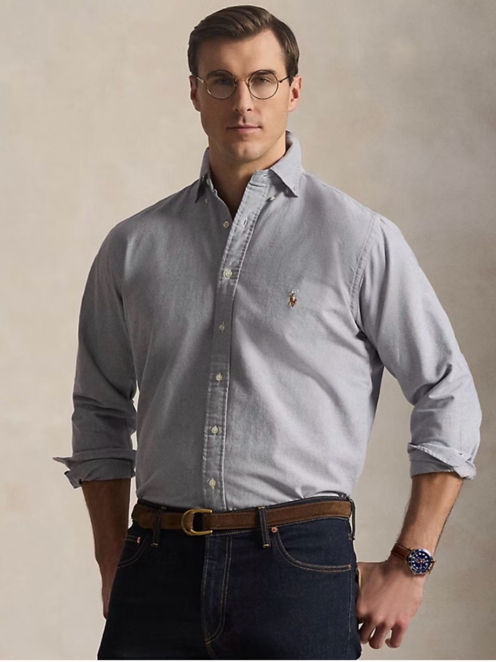 Ralph Lauren The Iconic Oxford Slim-Fit Shirt